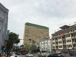 チャイナタウンのピープルズ パーク コンプレックスでマッサージ